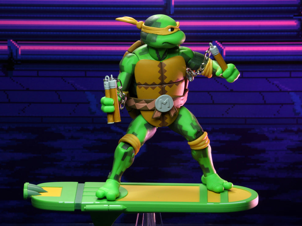 NECA Teenage Mutant Ninja Turtles: Turtles in Time Michelangelo Action Figure