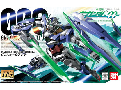 Mobile Suit Gundam 00 the Movie: A Wakening of the Trailblazer HG00 00 Qan[T] 1/144 Scale Model Kit #66