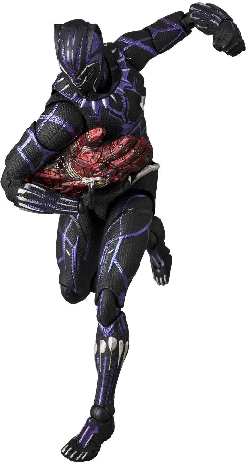 PRE-ORDER:Avengers: Endgame MAFEX No.316 Black Panther (Vibranium Energy Ver.) Action Figure