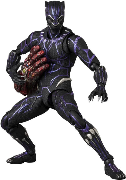 PRE-ORDER:Avengers: Endgame MAFEX No.316 Black Panther (Vibranium Energy Ver.) Action Figure