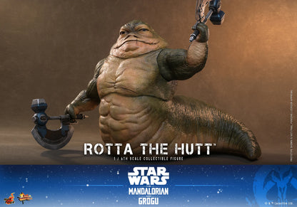 Pre-Order:Star Wars: The Mandalorian & Grogu MMS885 Rotta the Hutt 1/6th Scale Collectible Figure