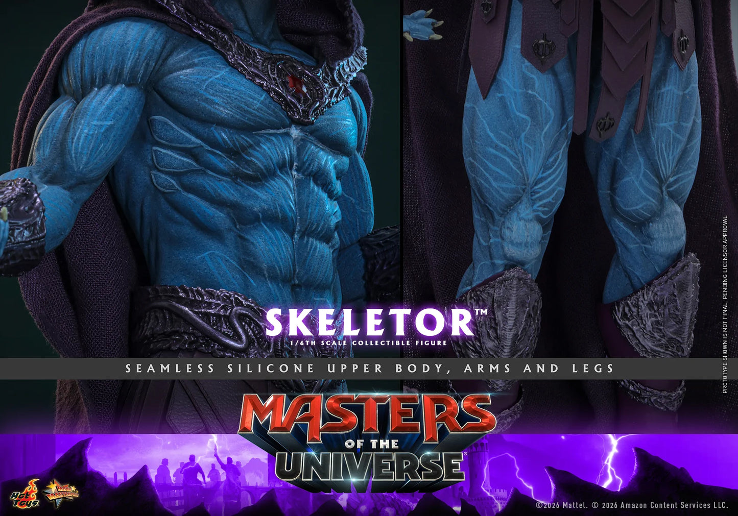 Pre-Order: Masters of the Universe (2026) MMS889 Skeletor 1/6th Scale Collectible Figure