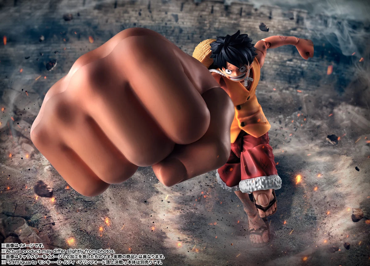 PRE-ORDER -One Piece S.H.Figuarts Monkey D. Luffy (Marineford) Gear 3 Option Parts Set