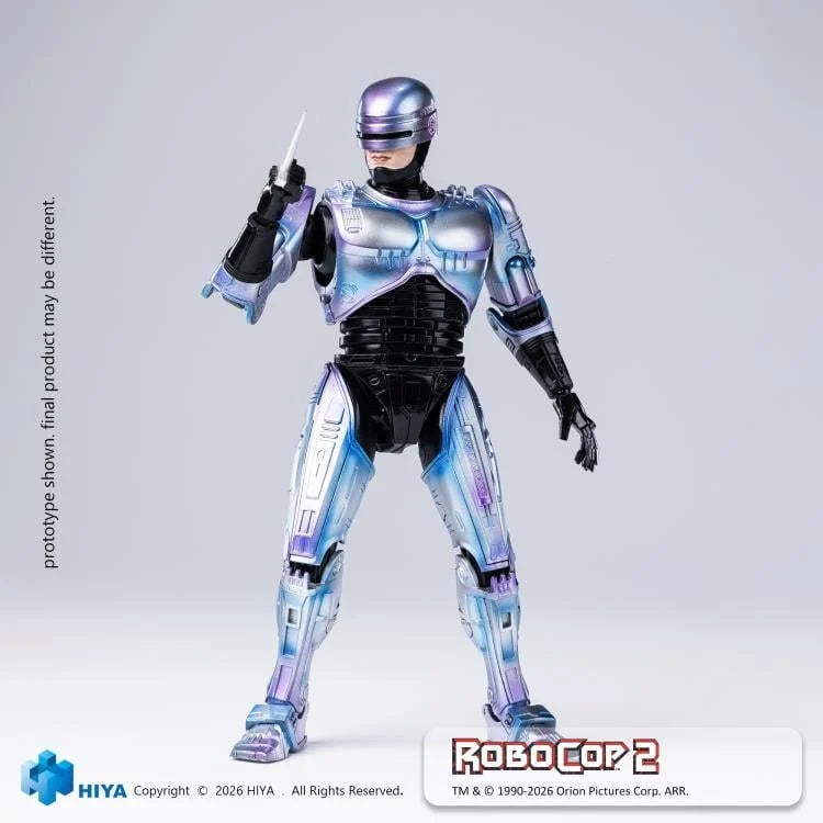 PRE-ORDER - HIYA RoboCop 2 Exquisite Super Series RoboCop 1/12 Scale Action Figure
