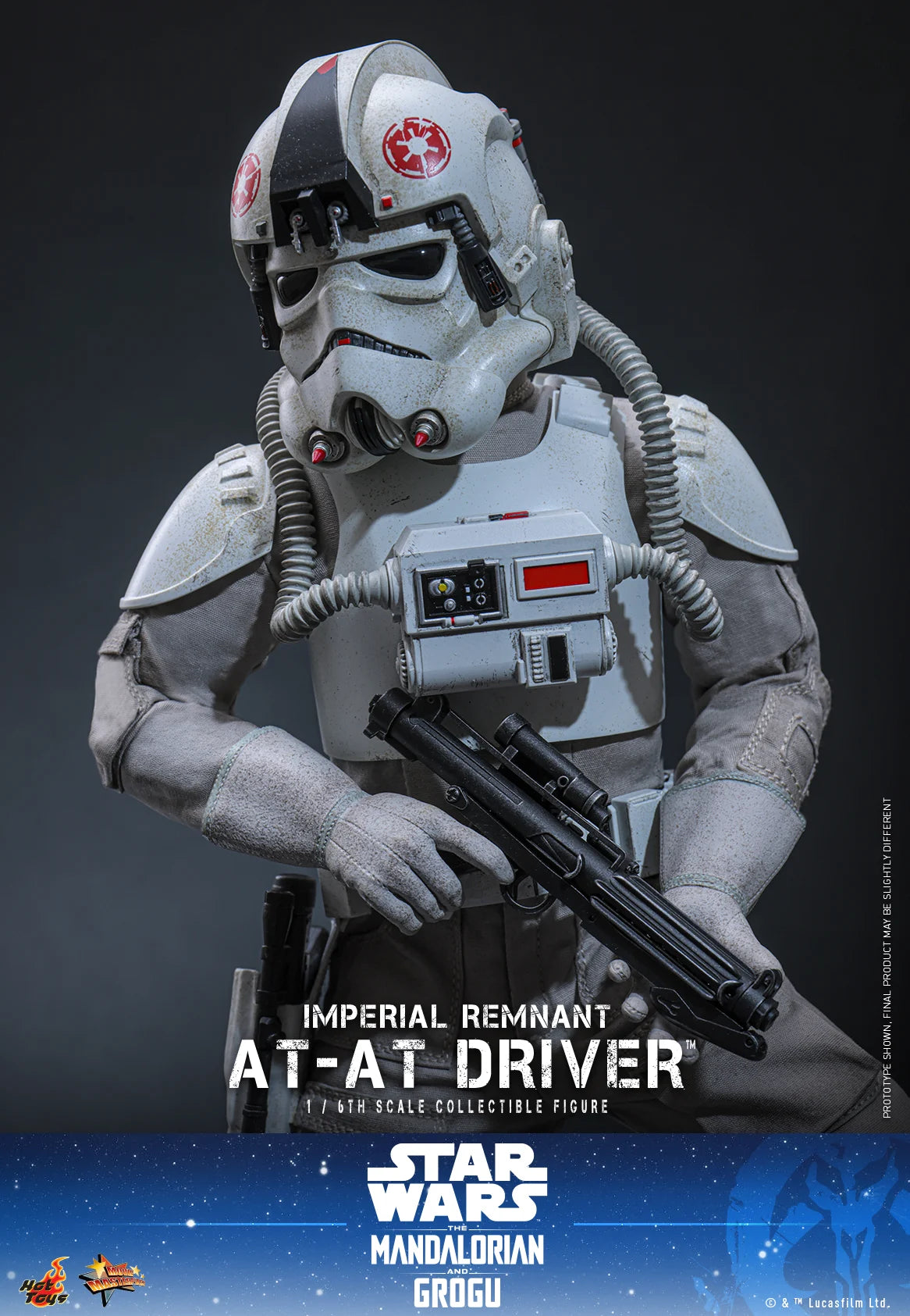 Pre-Order: Star Wars: The Mandalorian & Grogu MMS845 Imperial Remnant AT-AT Driver 1/6th Scale Collectible Figure