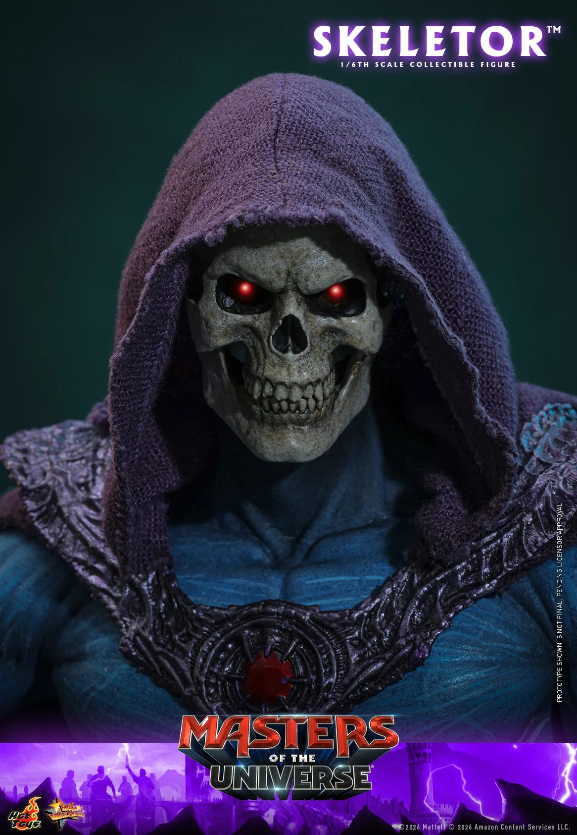 Pre-Order: Masters of the Universe (2026) MMS889 Skeletor 1/6th Scale Collectible Figure