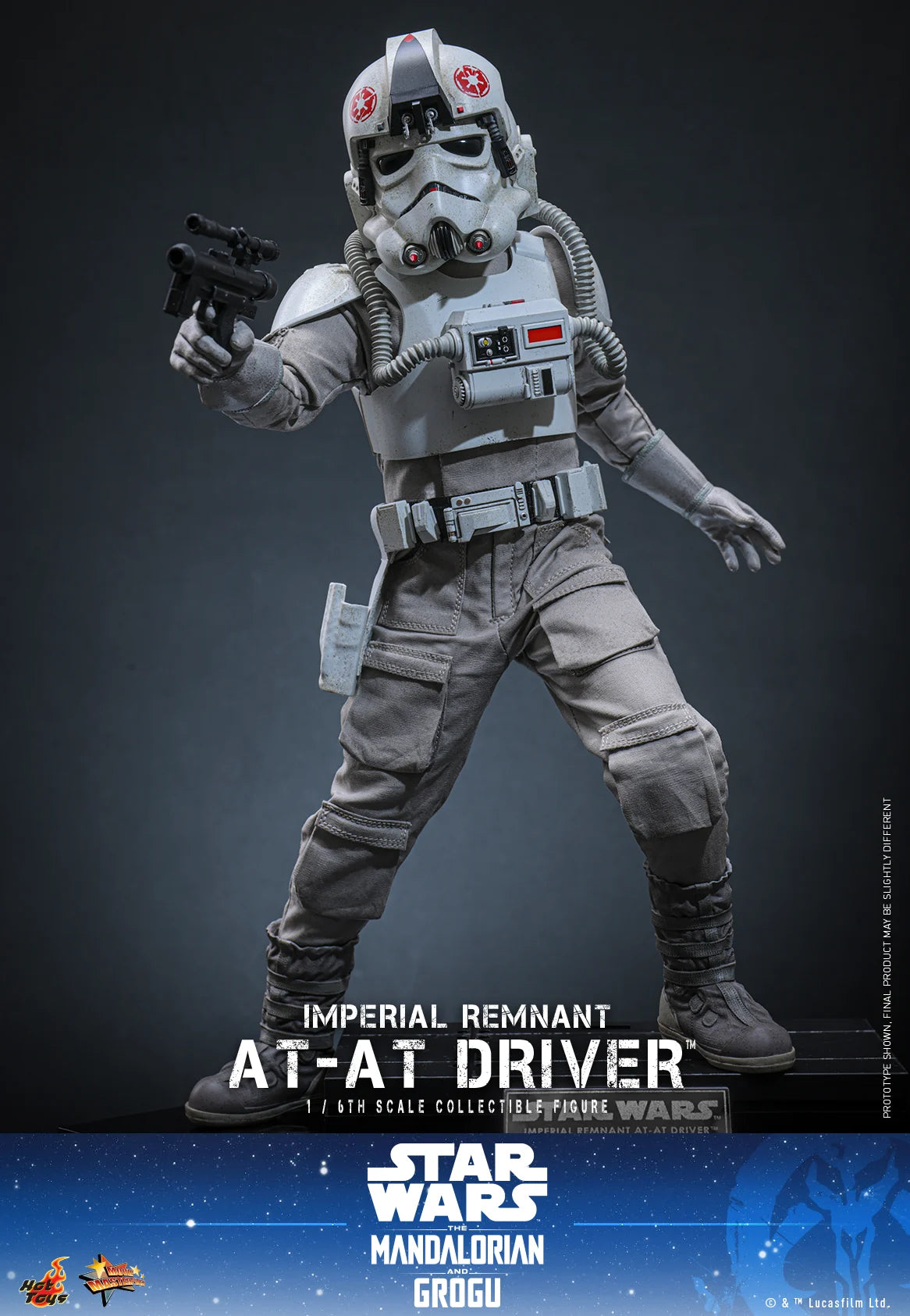 Pre-Order: Star Wars: The Mandalorian & Grogu MMS845 Imperial Remnant AT-AT Driver 1/6th Scale Collectible Figure