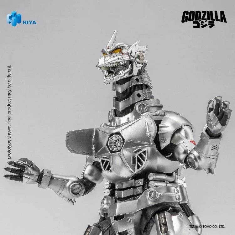 PRE-ORDER - HIYA Godzilla Against Mechagodzilla (2002) Mechagodzilla MFS-3 Kiryu Action Figure