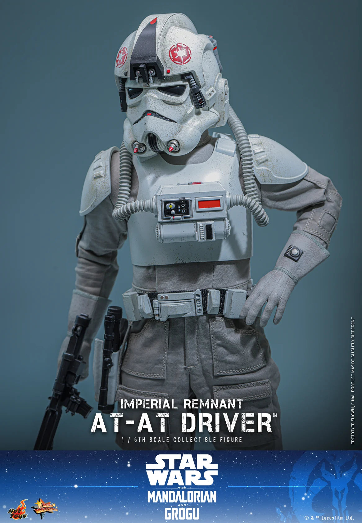 Pre-Order: Star Wars: The Mandalorian & Grogu MMS845 Imperial Remnant AT-AT Driver 1/6th Scale Collectible Figure