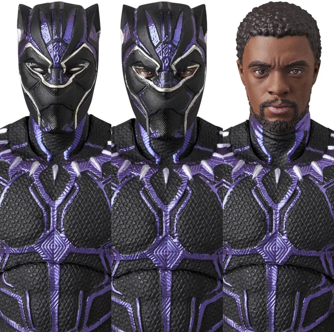 PRE-ORDER:Avengers: Endgame MAFEX No.316 Black Panther (Vibranium Energy Ver.) Action Figure
