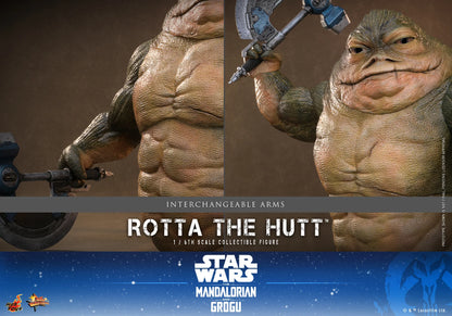 Pre-Order:Star Wars: The Mandalorian & Grogu MMS885 Rotta the Hutt 1/6th Scale Collectible Figure