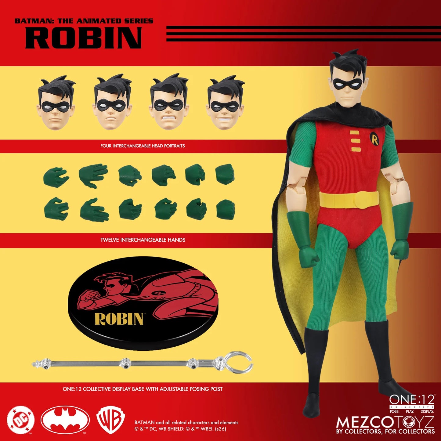 Pre-Order - Batman: The Animated Series One:12 Collective Robin Action Figure