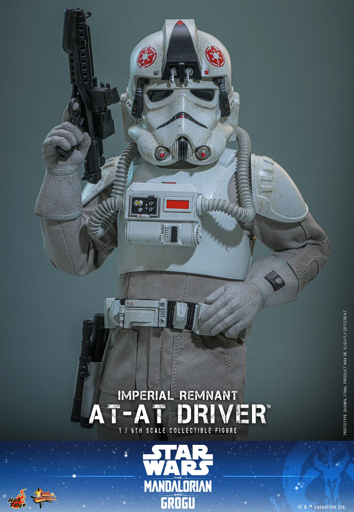 Pre-Order: Star Wars: The Mandalorian & Grogu MMS845 Imperial Remnant AT-AT Driver 1/6th Scale Collectible Figure