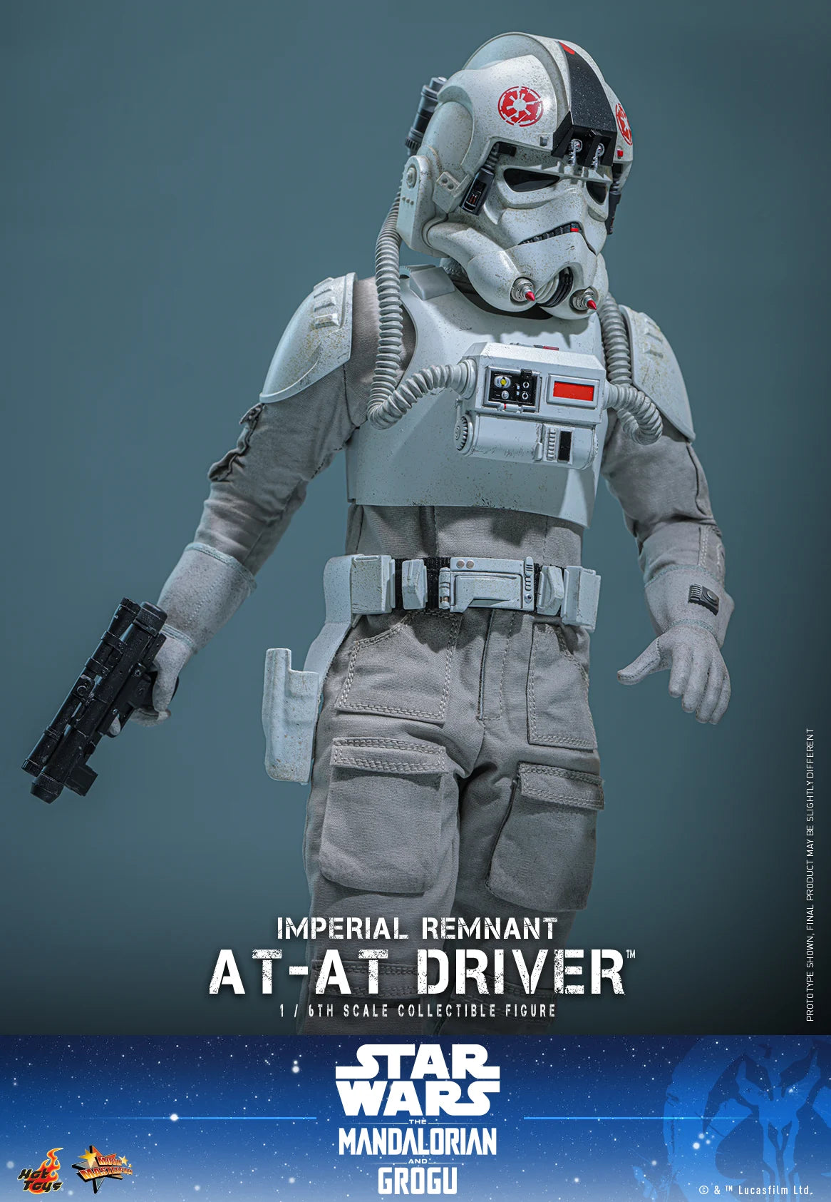 Pre-Order: Star Wars: The Mandalorian & Grogu MMS845 Imperial Remnant AT-AT Driver 1/6th Scale Collectible Figure