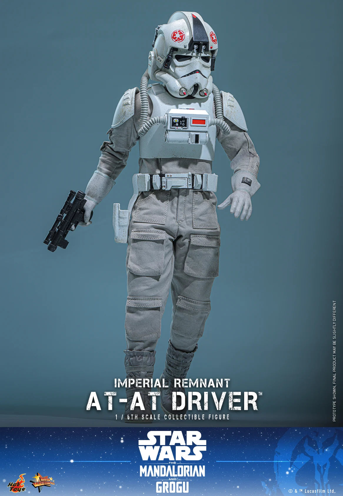 Pre-Order: Star Wars: The Mandalorian & Grogu MMS845 Imperial Remnant AT-AT Driver 1/6th Scale Collectible Figure