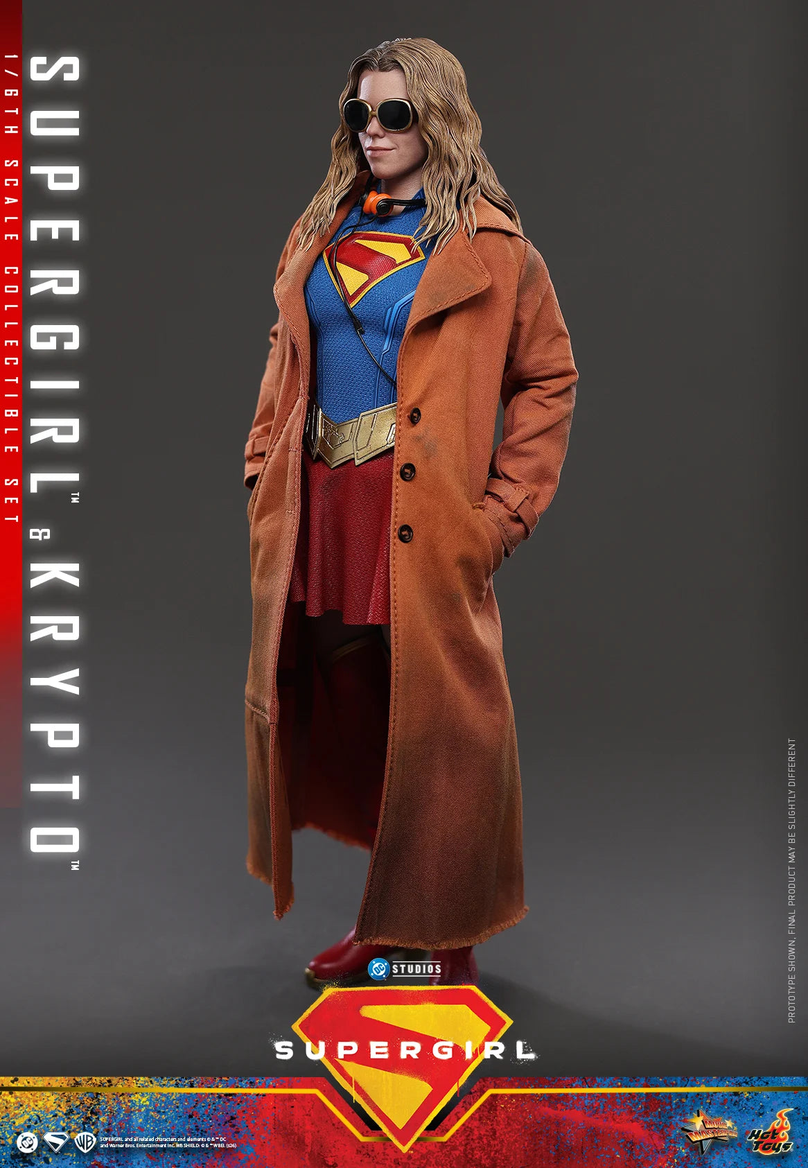 PRE-ORDER - Supergirl MMS869 Supergirl & Krypto 1/6th Scale Collectible Figure
