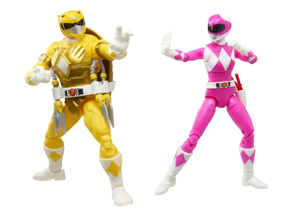Power Rangers X Teenage Mutant Ninja Turtles Lightning Collection Morphed April O'Neil & Morphed Michelangelo