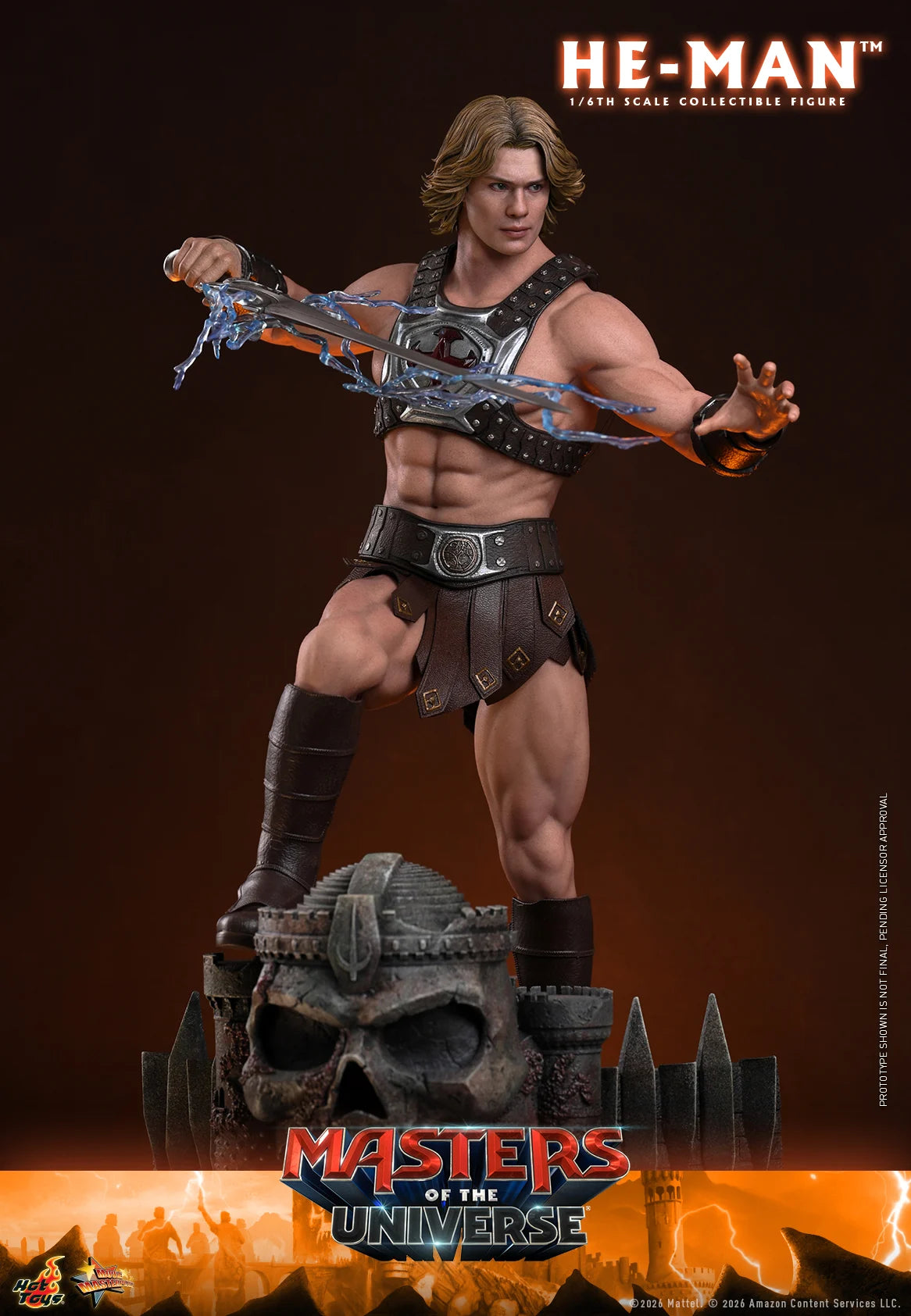Pre-Order: Masters of the Universe (2026) MMS888 He-Man 1/6th Scale Collectible Figure