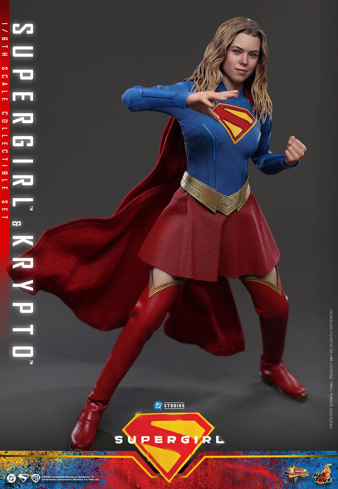 PRE-ORDER - Supergirl MMS869 Supergirl & Krypto 1/6th Scale Collectible Figure