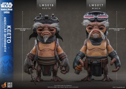 Pre-Order: Star Wars: The Mandalorian and Grogu LMS018 Keeto (Anzellan Droidsmith) Life-Size Collectible Figure