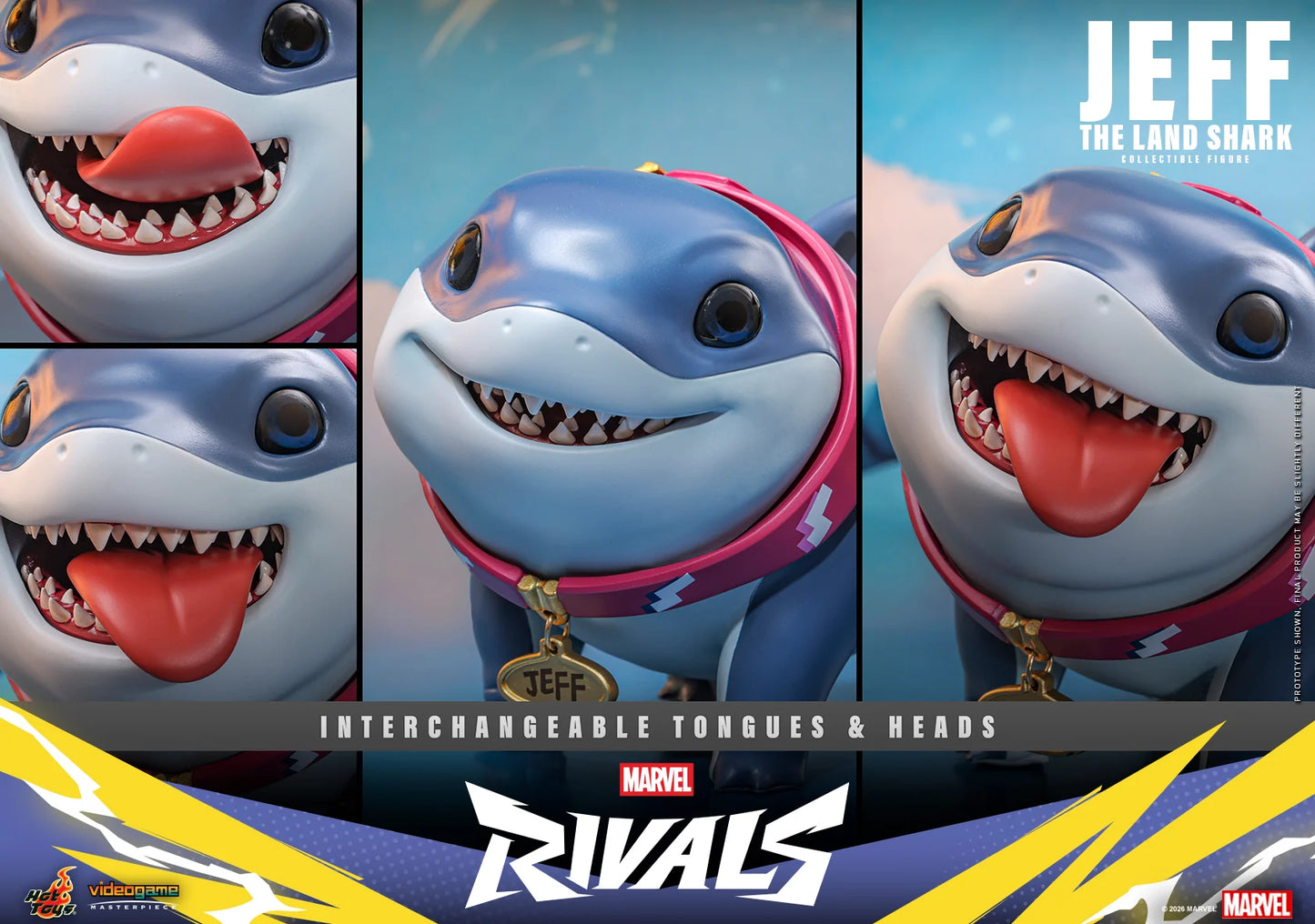 Pre-Order - Marvel Rivals VGM86 Jeff the Land Shark Collectible Figure
