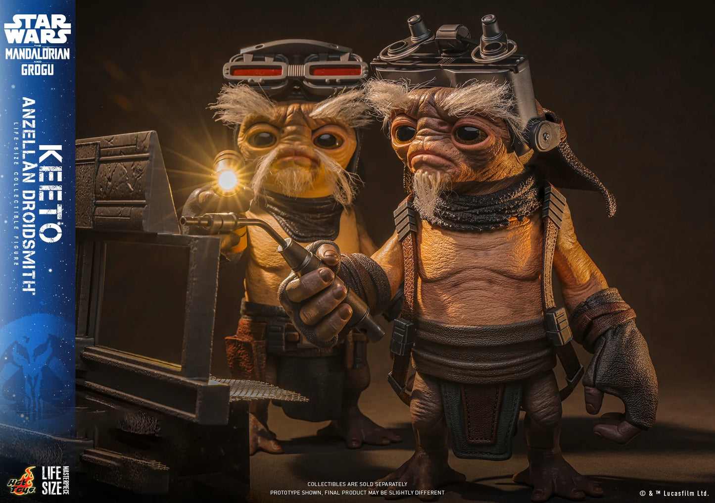 Pre-Order: Star Wars: The Mandalorian and Grogu LMS018 Keeto (Anzellan Droidsmith) Life-Size Collectible Figure