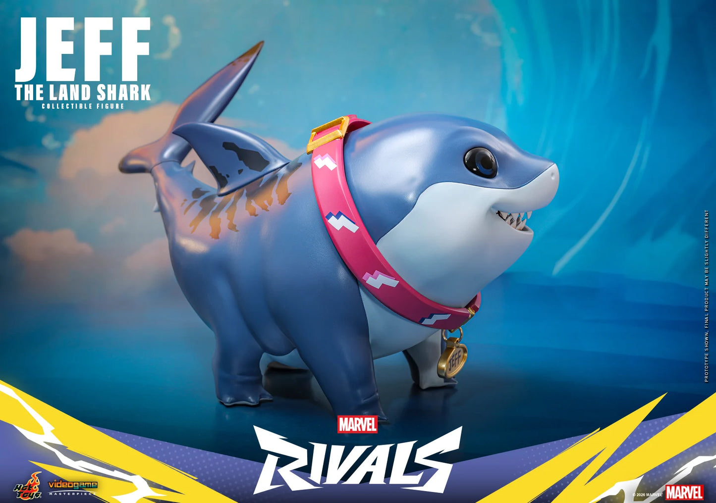 Pre-Order - Marvel Rivals VGM86 Jeff the Land Shark Collectible Figure