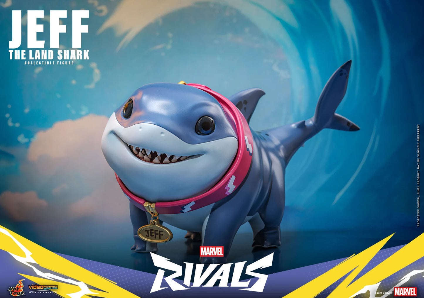 Pre-Order - Marvel Rivals VGM86 Jeff the Land Shark Collectible Figure