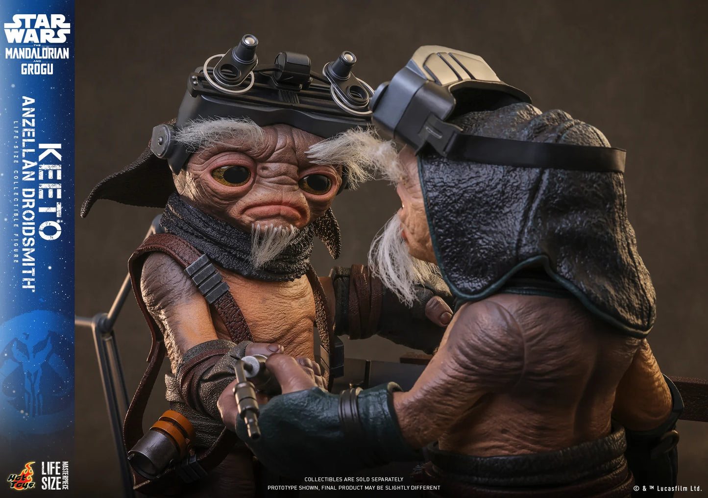 Pre-Order: Star Wars: The Mandalorian and Grogu LMS018 Keeto (Anzellan Droidsmith) Life-Size Collectible Figure