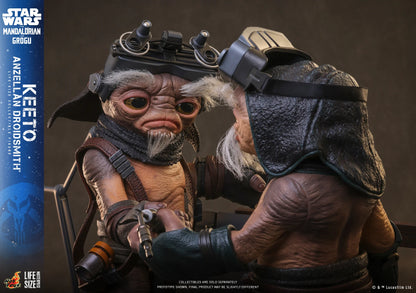 Pre-Order: Star Wars: The Mandalorian and Grogu LMS018 Keeto (Anzellan Droidsmith) Life-Size Collectible Figure