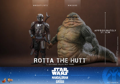 Pre-Order:Star Wars: The Mandalorian & Grogu MMS885 Rotta the Hutt 1/6th Scale Collectible Figure