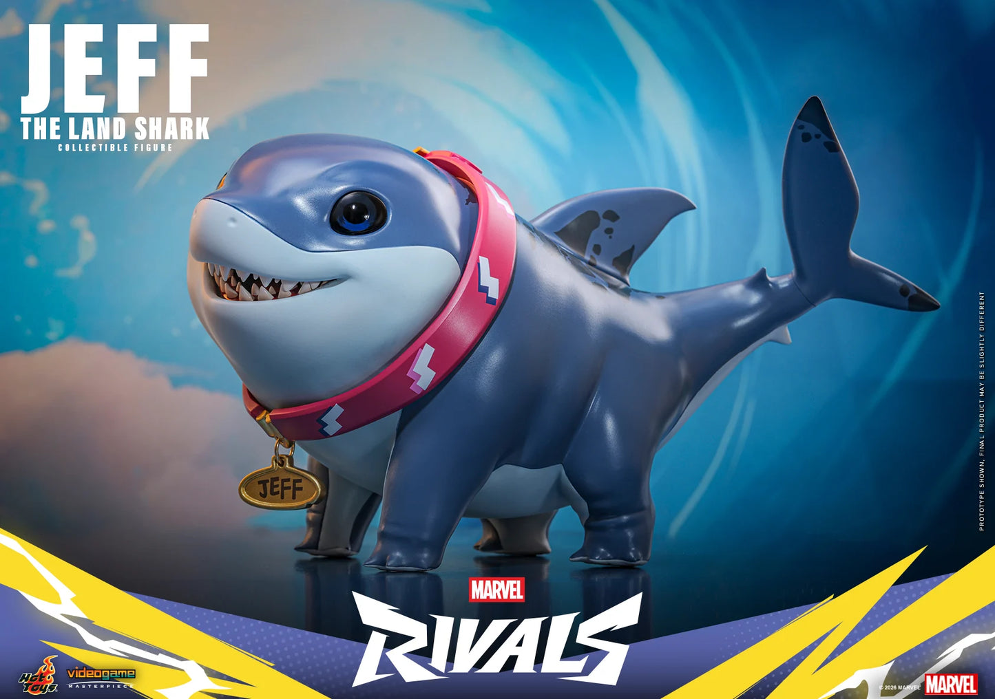 Pre-Order - Marvel Rivals VGM86 Jeff the Land Shark Collectible Figure