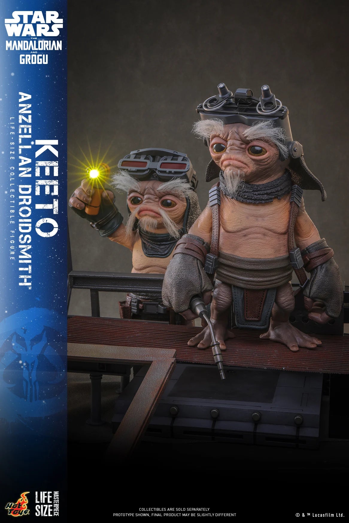 Pre-Order: Star Wars: The Mandalorian and Grogu LMS018 Keeto (Anzellan Droidsmith) Life-Size Collectible Figure