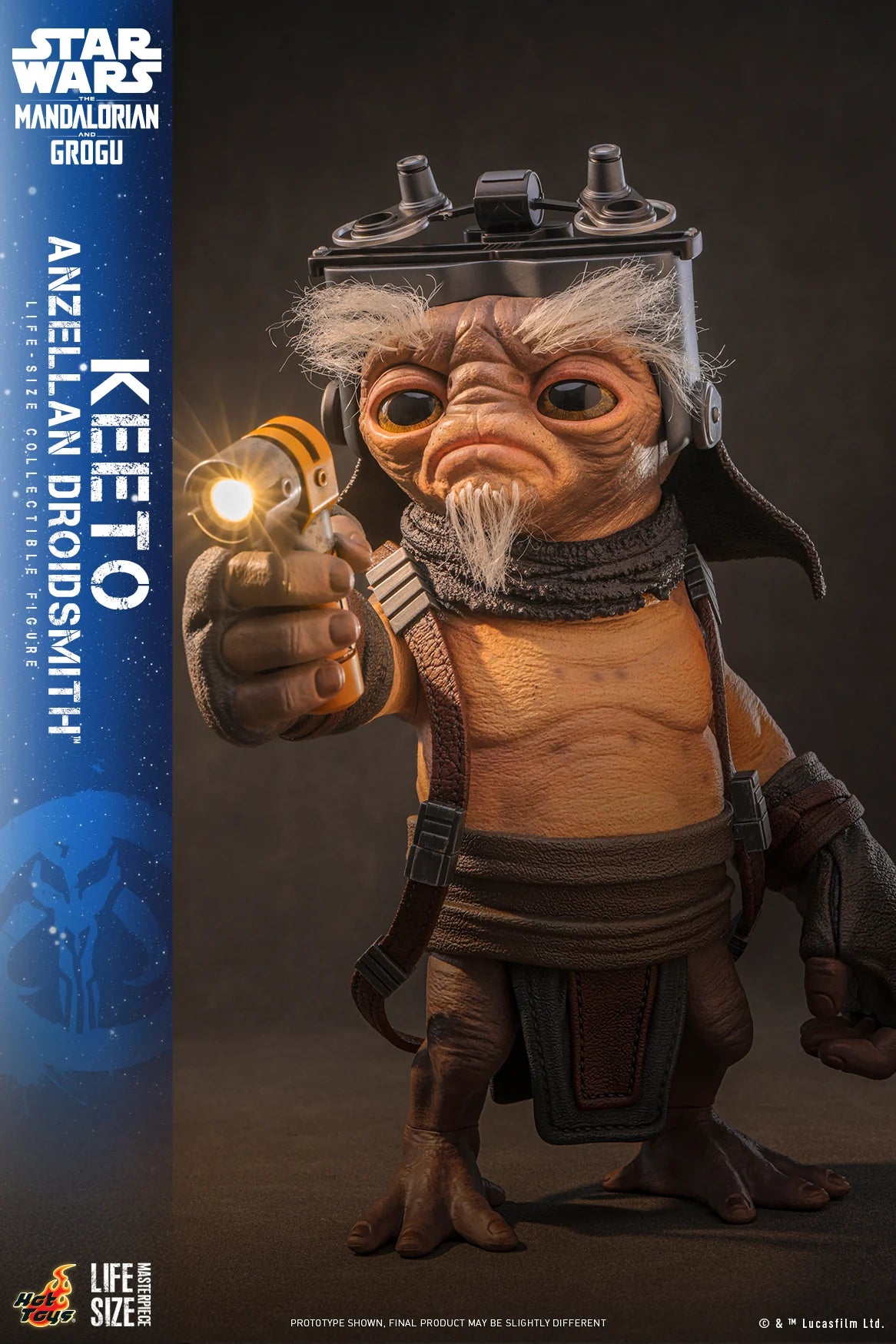 Pre-Order: Star Wars: The Mandalorian and Grogu LMS018 Keeto (Anzellan Droidsmith) Life-Size Collectible Figure