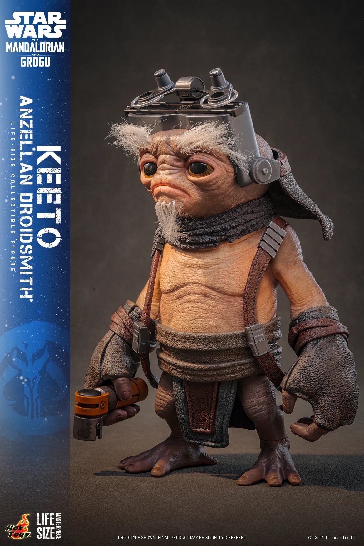 Pre-Order: Star Wars: The Mandalorian and Grogu LMS018 Keeto (Anzellan Droidsmith) Life-Size Collectible Figure