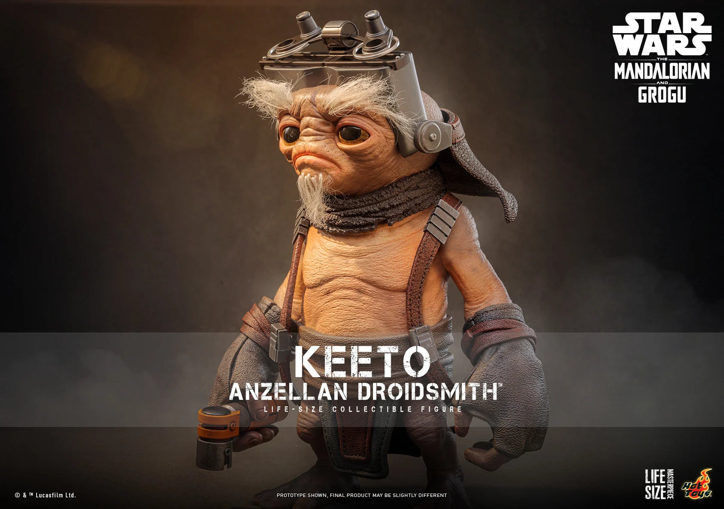 Pre-Order: Star Wars: The Mandalorian and Grogu LMS018 Keeto (Anzellan Droidsmith) Life-Size Collectible Figure