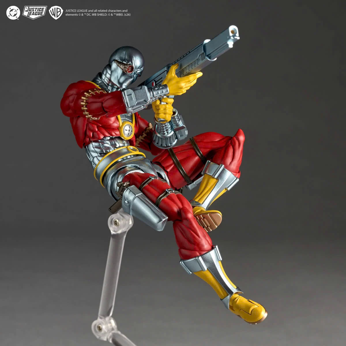 Pre-Order - Justice League Amazing Yamaguchi Revoltech NR126 Deadshot Action Figure