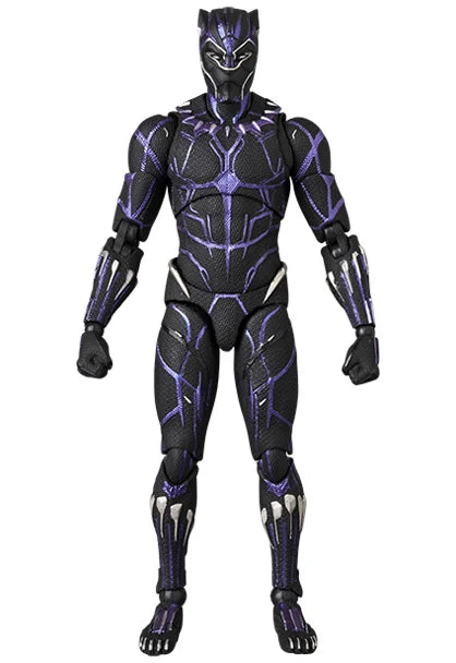 PRE-ORDER:Avengers: Endgame MAFEX No.316 Black Panther (Vibranium Energy Ver.) Action Figure