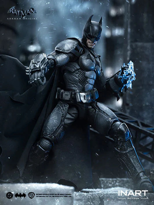 Pre-Order: Batman: Arkham Origins INART Batman (Battle Damaged Ver.) 1/12 Scale Action Figure