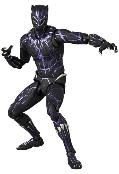 PRE-ORDER:Avengers: Endgame MAFEX No.316 Black Panther (Vibranium Energy Ver.) Action Figure