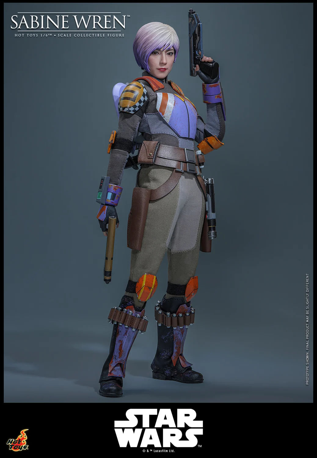 Pre-Order: Star Wars Rebels TMS171 Sabine Wren 1/6th Scale Collectible Figure