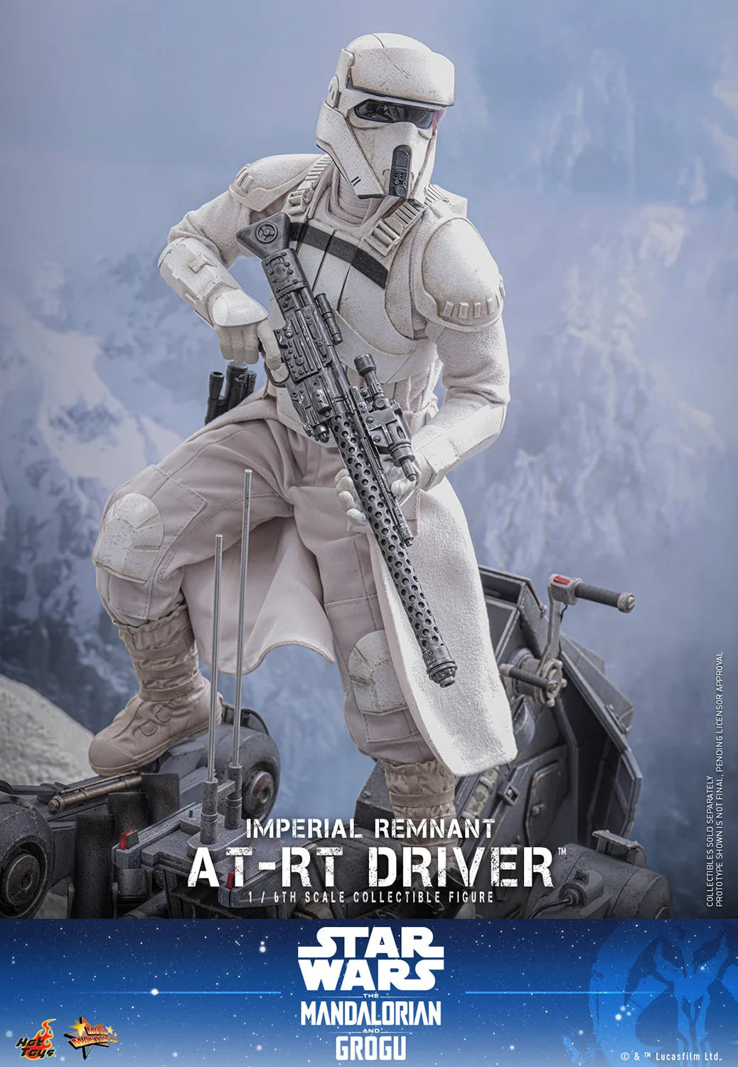Pre-Order: Star Wars: The Mandalorian & Grogu MMS853 Imperial Remnant AT-RT Driver 1/6th Scale Collectible Figure