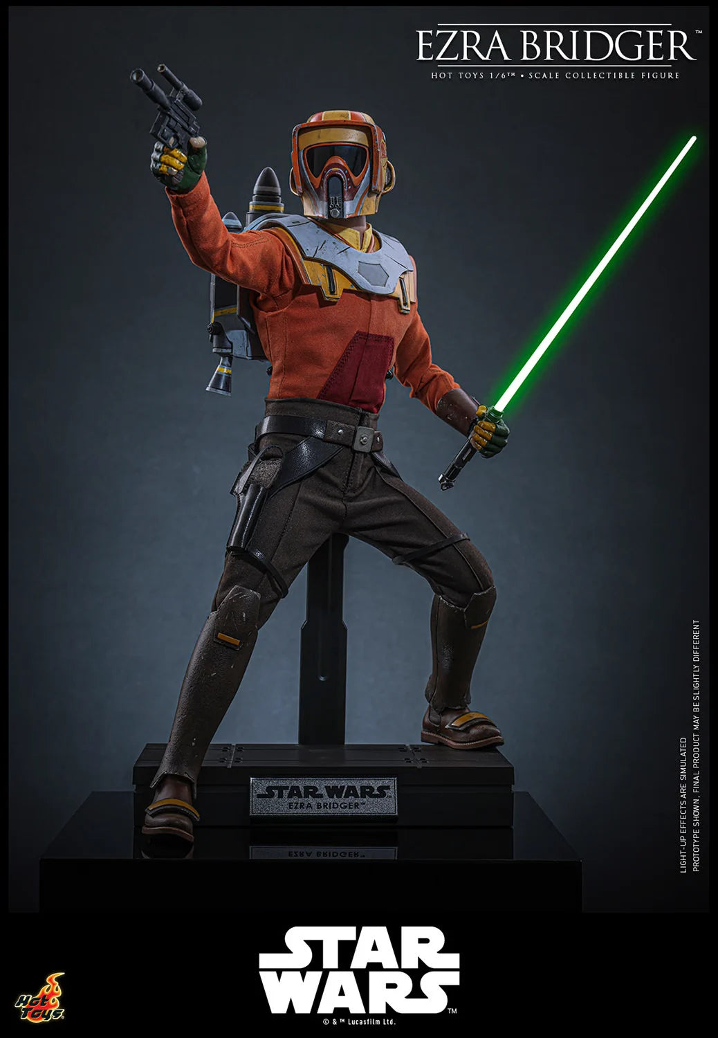 Pre-Order: Star Wars Rebels TMS172 Ezra Bridger 1/6th Scale Collectible Figure