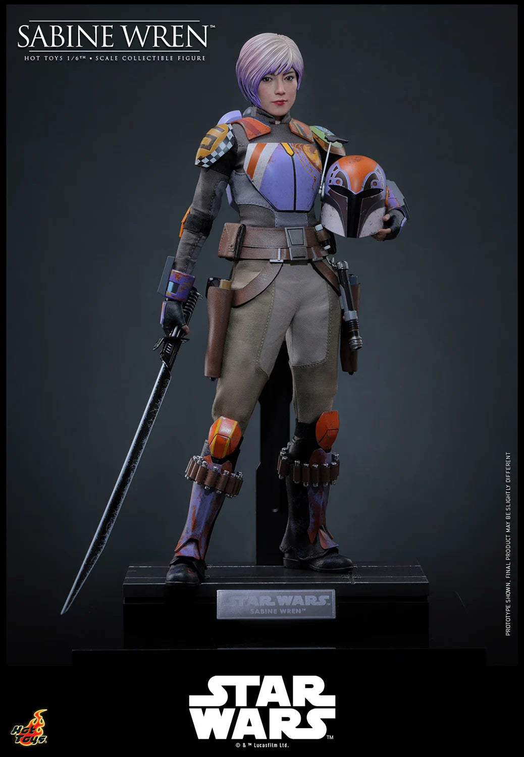 Pre-Order: Star Wars Rebels TMS171 Sabine Wren 1/6th Scale Collectible Figure