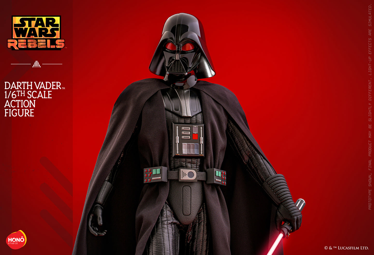 Pre-Order -  Star Wars Rebels HS10 Darth Vader 1/6th Scale Collectible Figure