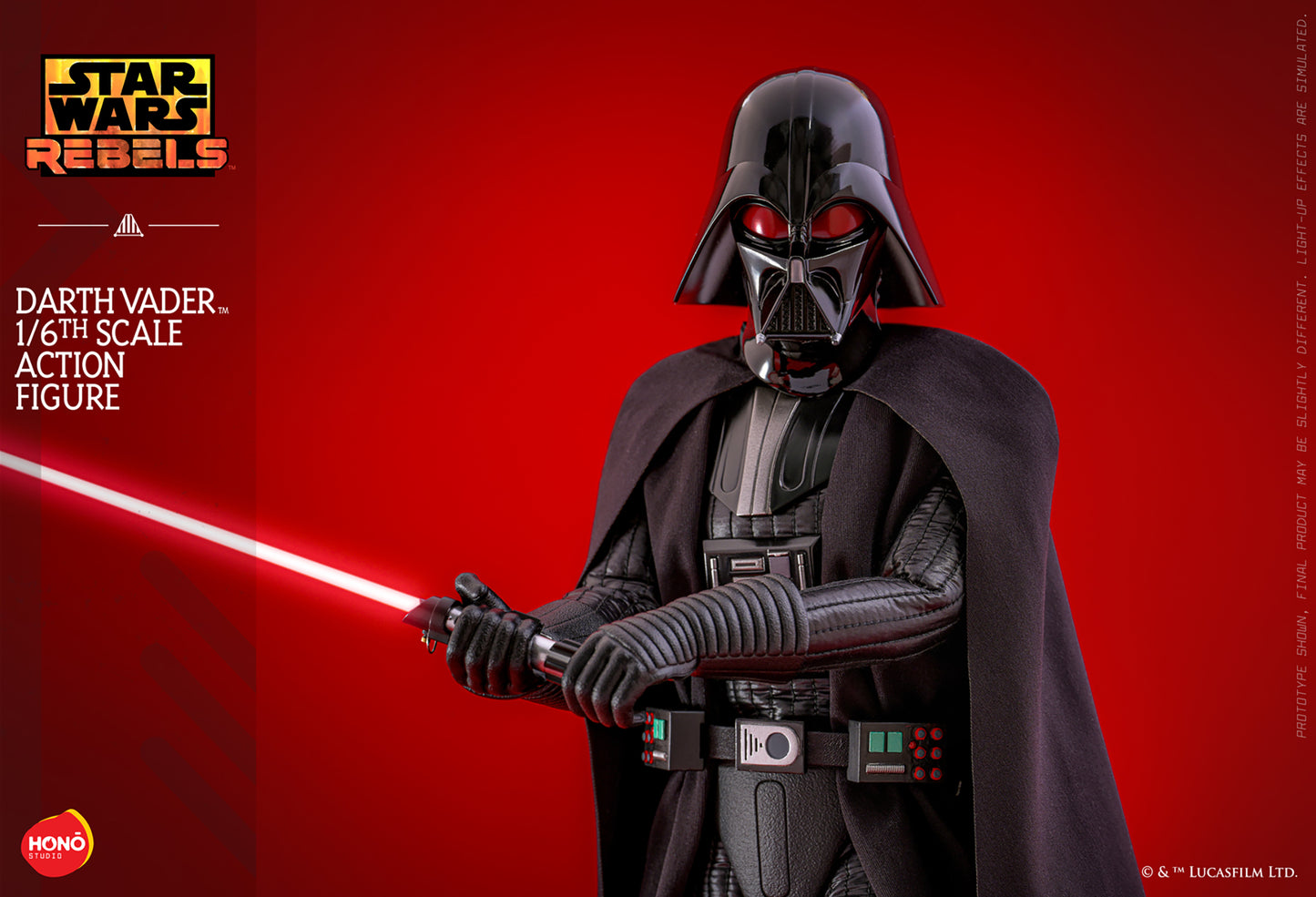 Pre-Order -  Star Wars Rebels HS10 Darth Vader 1/6th Scale Collectible Figure