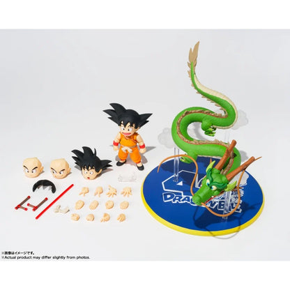 Dragon Ball Super S.H.Figuarts Son Goku & Dragon - 40th Anniversary Exclusive - V-Jump Japan Version w/Sleeve and Shipper Box