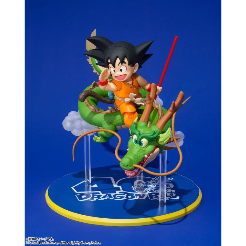 Dragon Ball Super S.H.Figuarts Son Goku & Dragon - 40th Anniversary Exclusive - V-Jump Japan Version w/Sleeve and Shipper Box