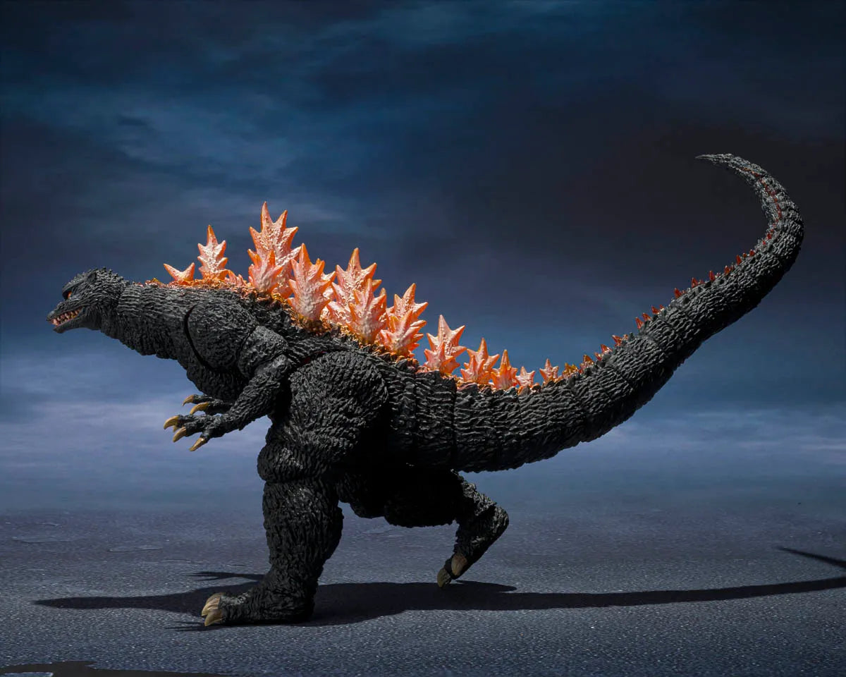 Pre-Order - Godzilla: Final Wars (2004) S.H.MonsterArts Godzilla (Heat Ray Ver. Vs. New Gotengo) Action Figure