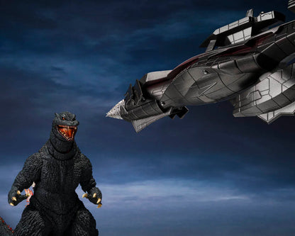 Pre-Order - Godzilla: Final Wars (2004) S.H.MonsterArts Godzilla (Heat Ray Ver. Vs. New Gotengo) Action Figure